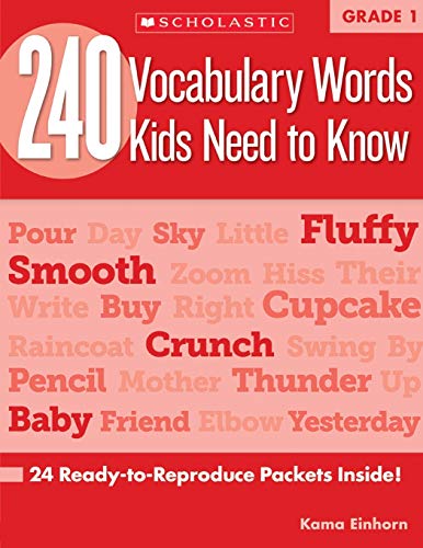 Algopix Similar Product 2 - 240 Vocabulary Words Kids Need to Know
