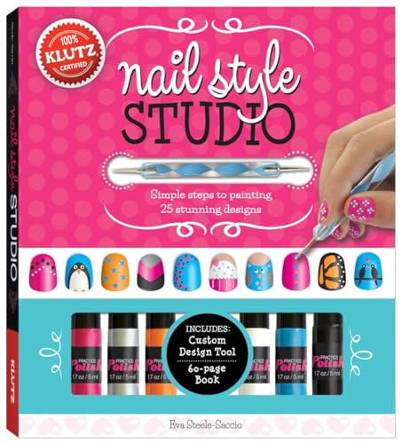 Algopix Similar Product 9 - Klutz Nail Style Studio Book Kit