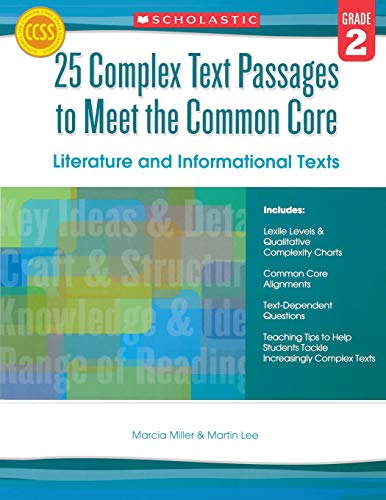 Algopix Similar Product 11 - 25 Complex Text Passages to Meet the