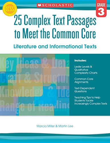 Algopix Similar Product 13 - 25 Complex Text Passages to Meet the