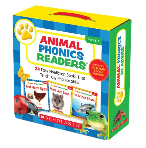 Algopix Similar Product 11 - Animal Phonics Readers Parent Pack 24
