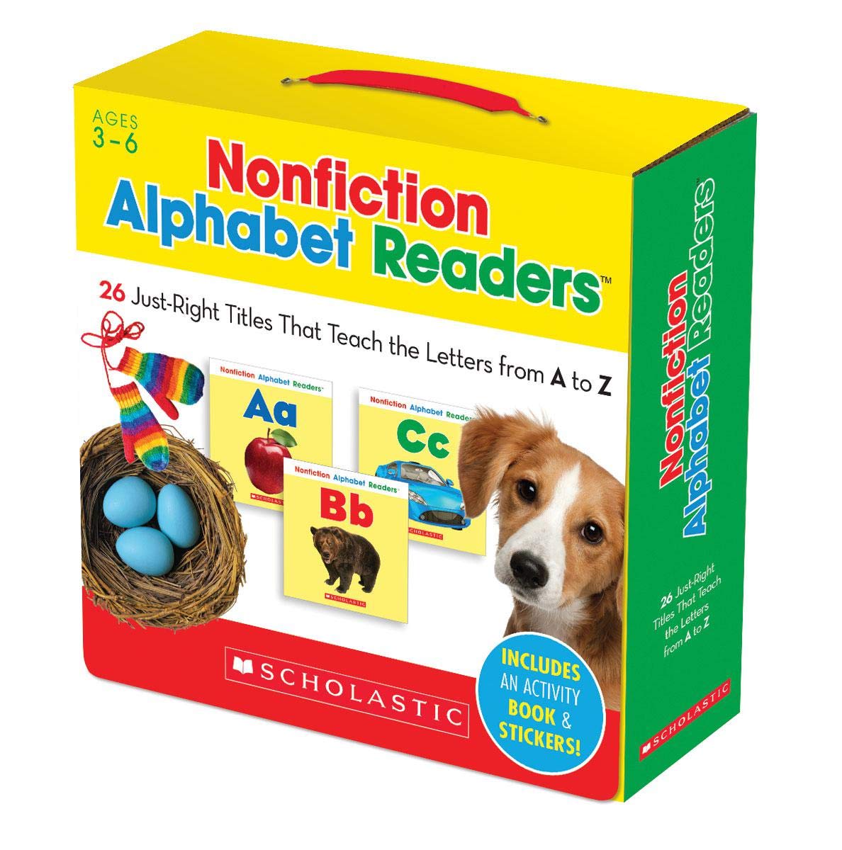 Algopix Similar Product 12 - Nonfiction Alphabet Readers Parent