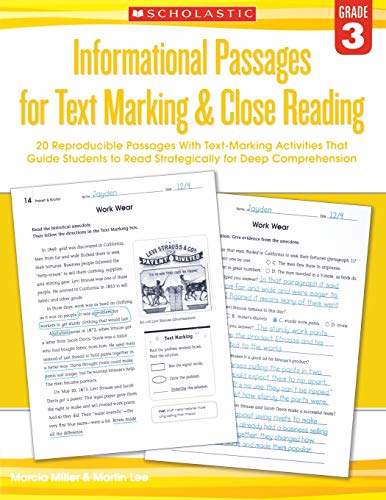 Algopix Similar Product 19 - Informational Passages for Text Marking