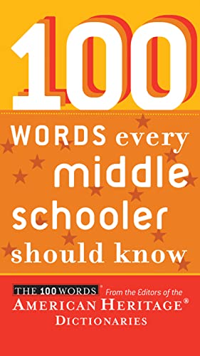 Algopix Similar Product 3 - 100 Words Every Middle Schooler Should