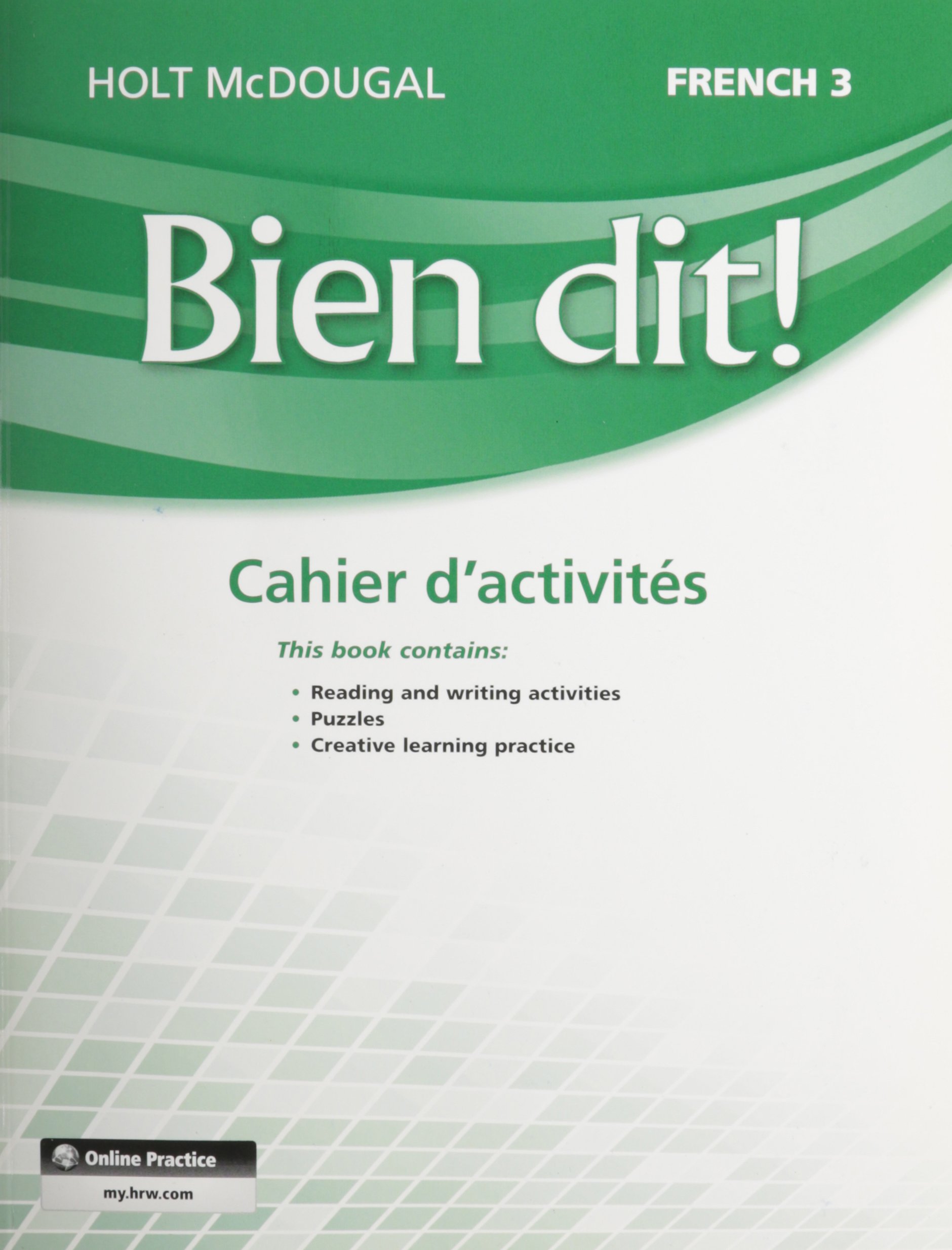 Algopix Similar Product 17 - Bien Dit Cahier dActivits Student