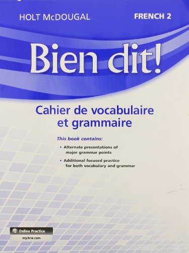 Algopix Similar Product 7 - Bien Dit Vocabulary and Grammar