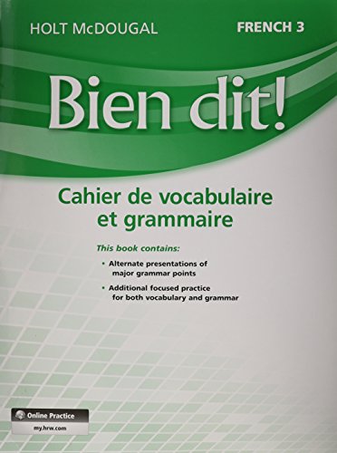 Algopix Similar Product 8 - Bien Dit Vocabulary and Grammar