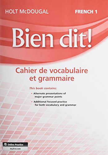 Algopix Similar Product 9 - Bien Dit Vocabulary and Grammar