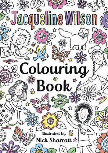 Algopix Similar Product 20 - JACQUELINE WILSON COLOURING BOOK,