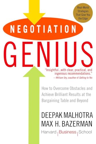 Algopix Similar Product 8 - Negotiation Genius How to Overcome