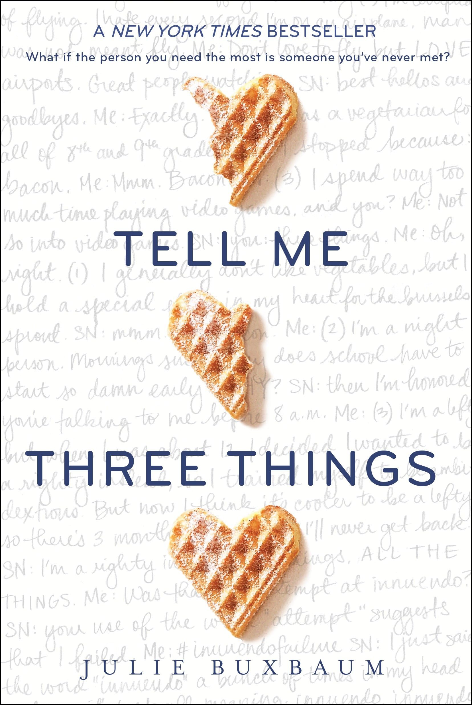 Algopix Similar Product 4 - Tell Me Three Things