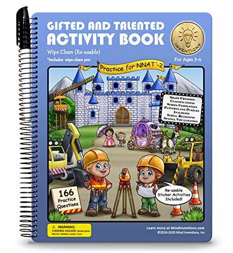 Algopix Similar Product 1 - Gifted and Talented Test Prep Activity