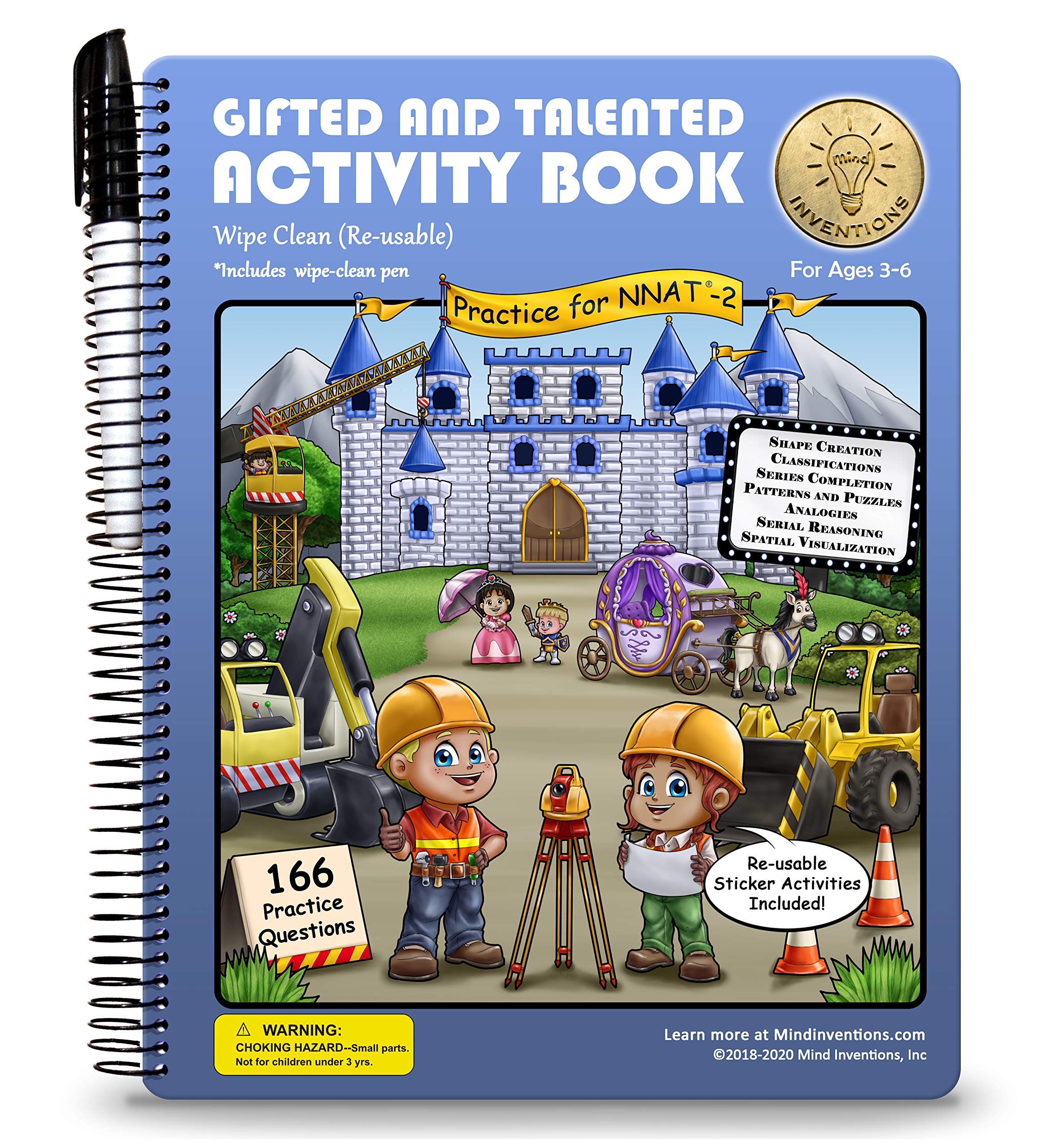 Algopix Similar Product 5 - Gifted and Talented Test Prep Activity