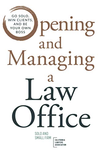Algopix Similar Product 16 - Opening and Managing a Law Office Go