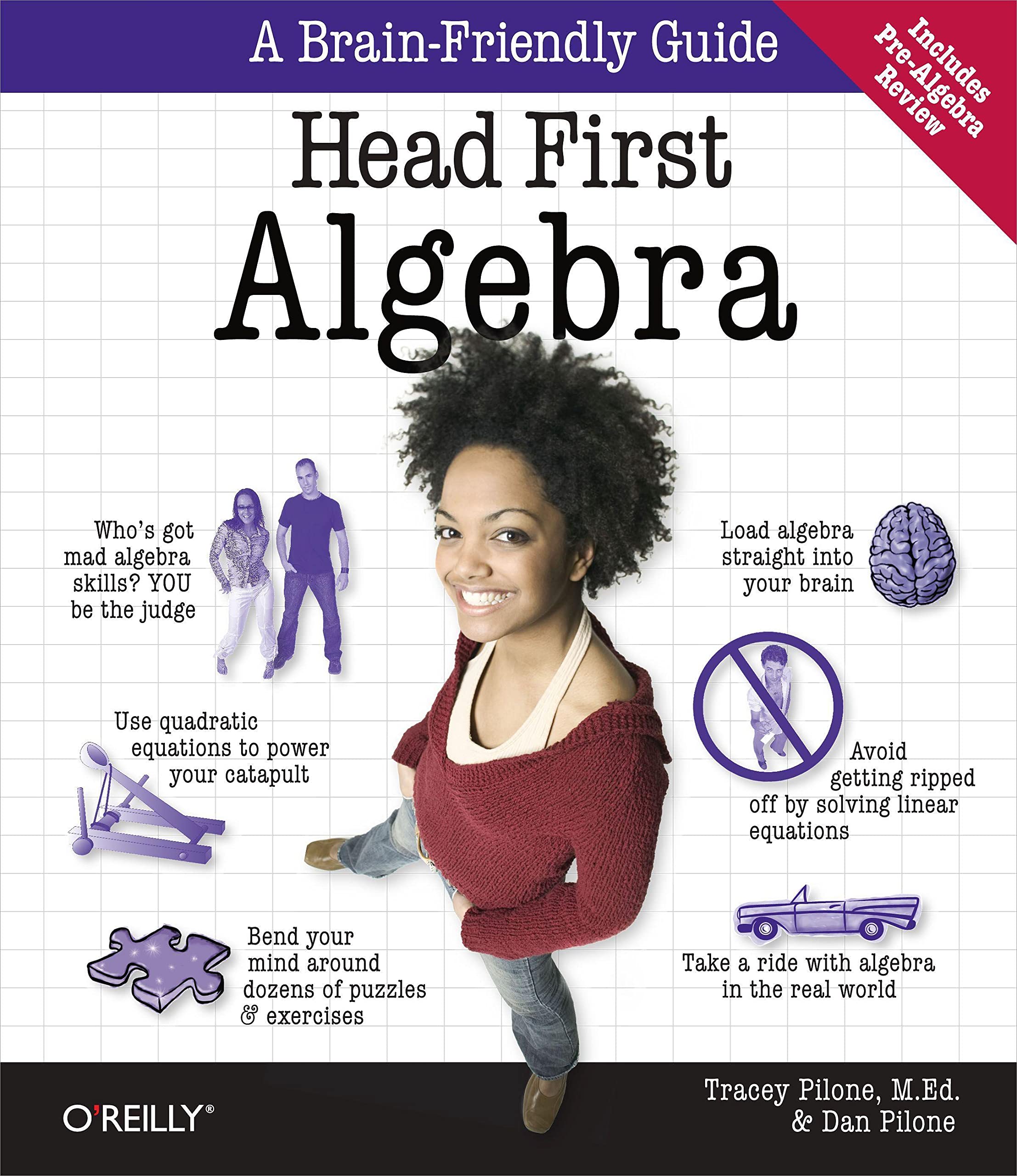 Algopix Similar Product 16 - Head First Algebra A Learners Guide