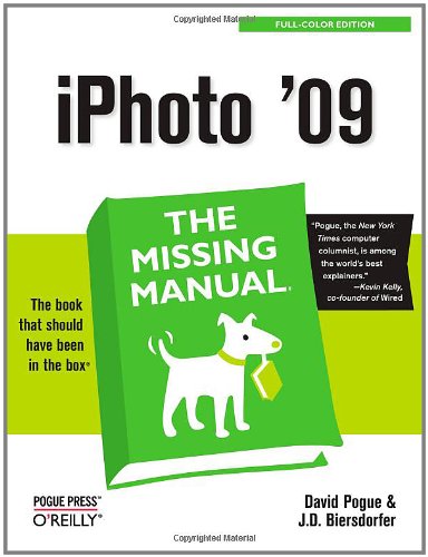 Algopix Similar Product 12 - Iphoto '09: The Missing Manual