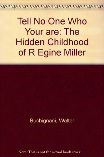 Algopix Similar Product 13 - Tell No One Who You Are The Hidden