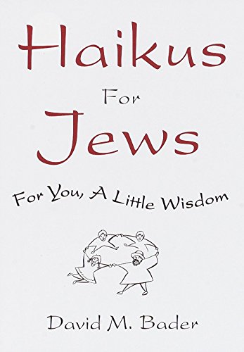 Algopix Similar Product 4 - Haikus for Jews For You a Little