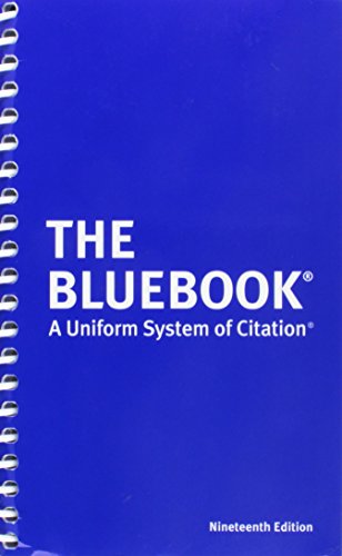 Algopix Similar Product 14 - The Bluebook A Uniform System of