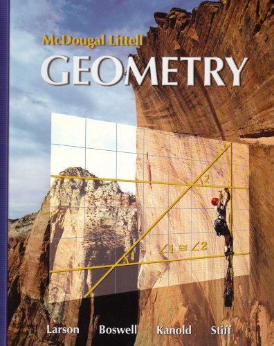 Algopix Similar Product 10 - Geometry (Holt McDougal Larson Geometry)