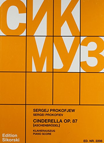 Algopix Similar Product 20 - Cinderella, Op. 87: Piano Reduction