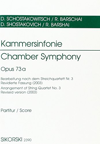Algopix Similar Product 10 - Chamber Symphony Op73a Score