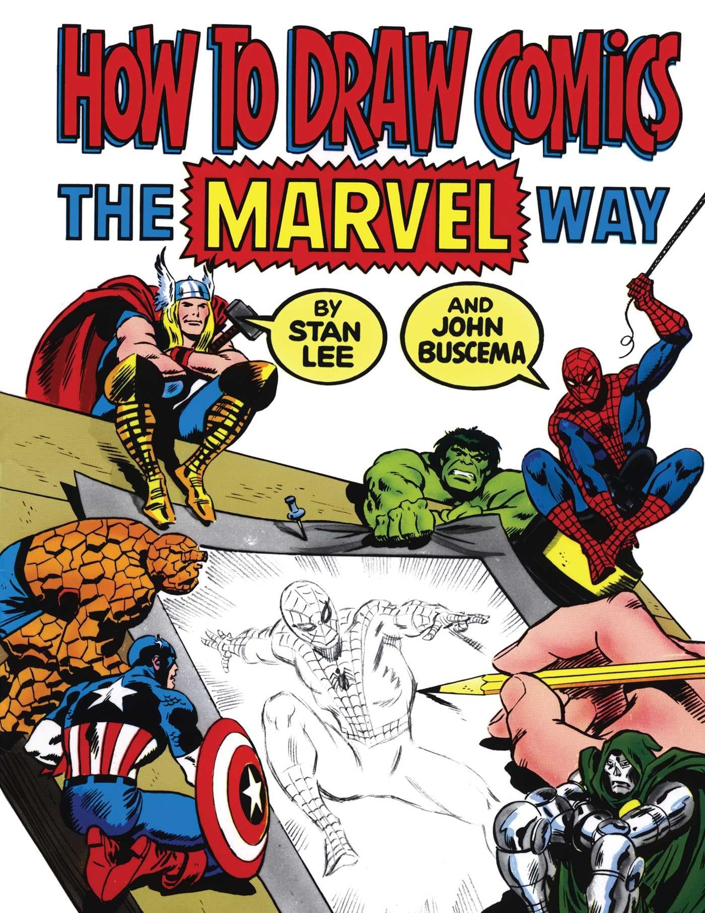 Algopix Similar Product 20 - How To Draw Comics The Marvel Way