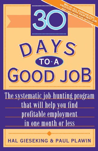 Algopix Similar Product 1 - 30 Days to a Good Job