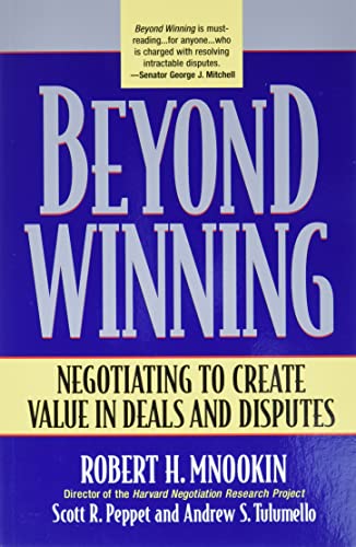 Algopix Similar Product 15 - Beyond Winning Negotiating to Create