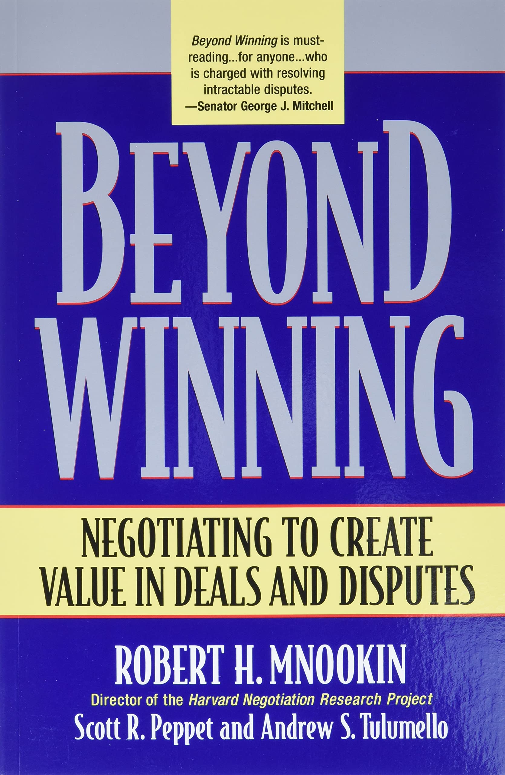 Algopix Similar Product 8 - Beyond Winning Negotiating to Create