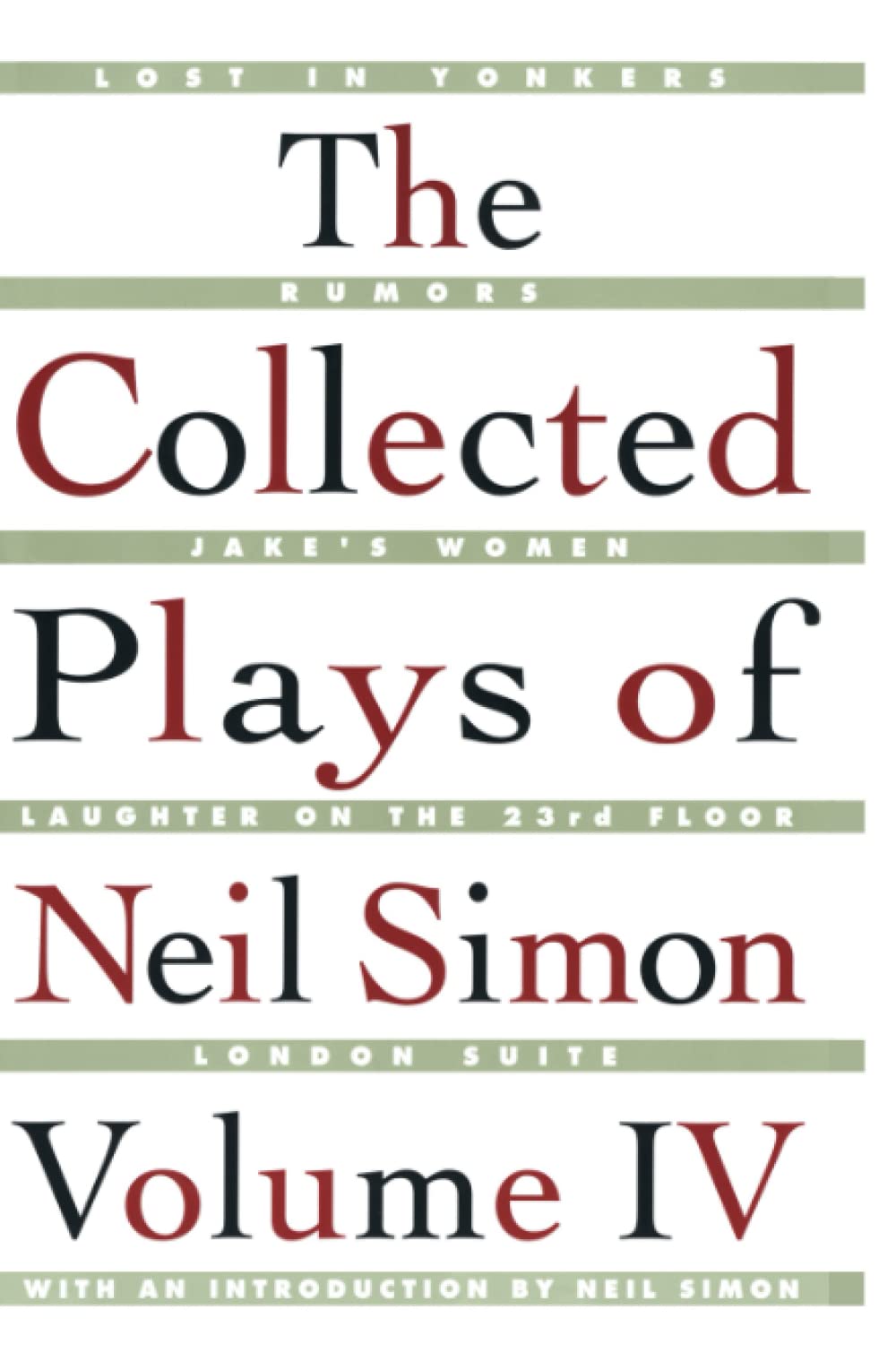 Algopix Similar Product 20 - The Collected Plays of Neil Simon Vol