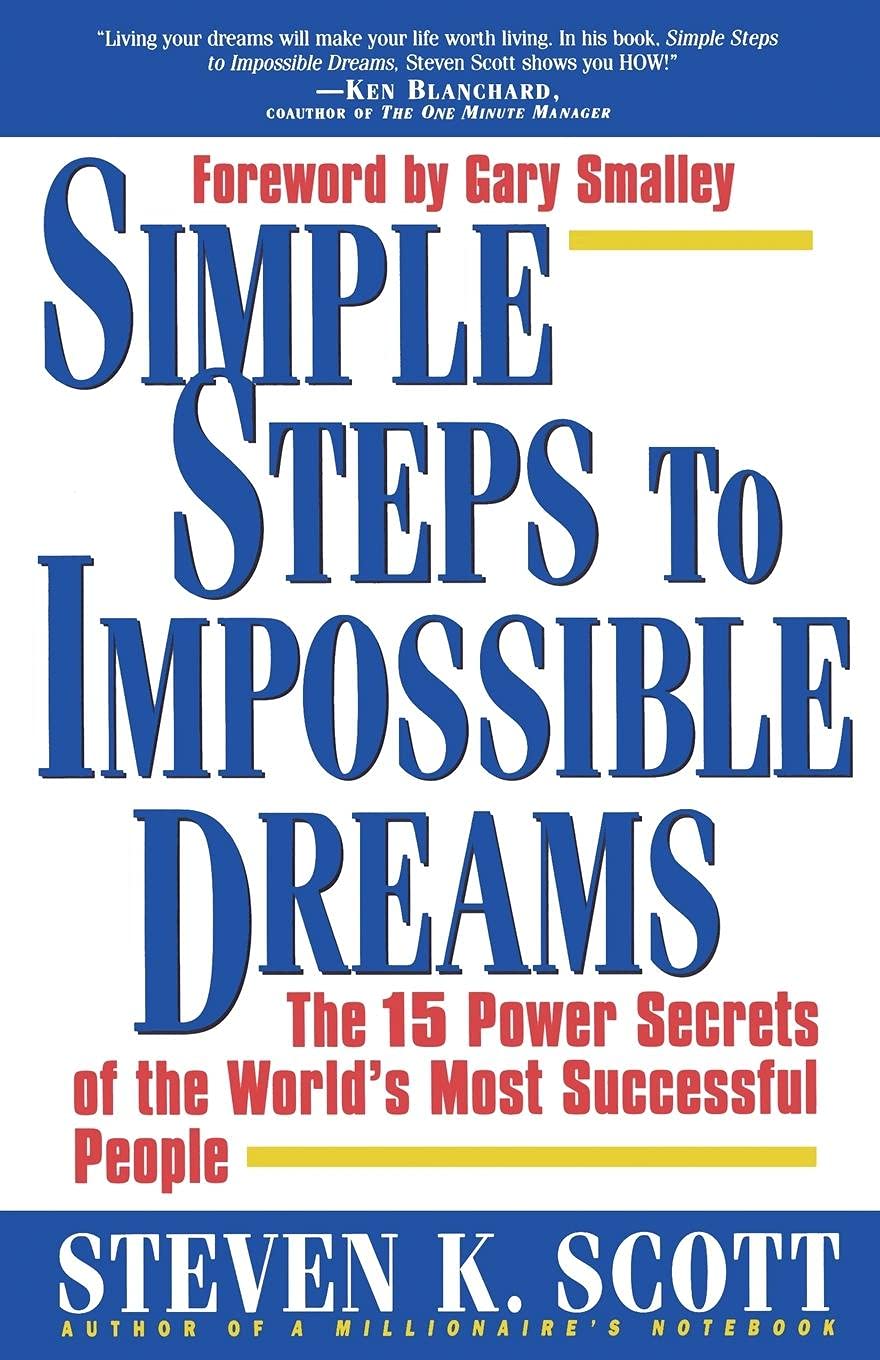 Algopix Similar Product 11 - Simple Steps to Impossible Dreams The