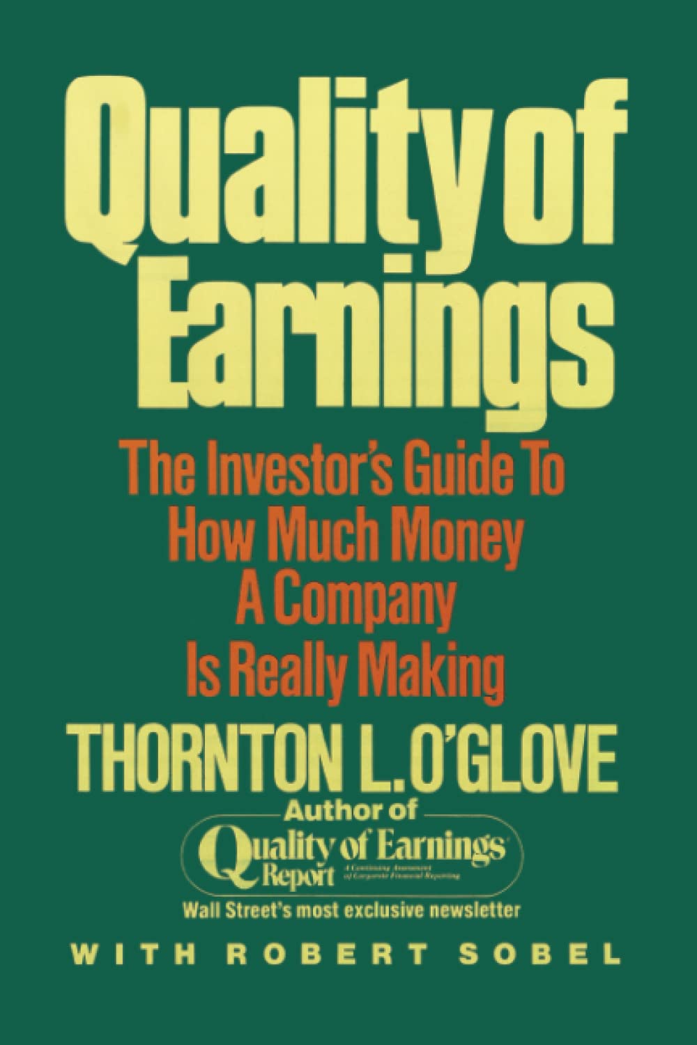 Algopix Similar Product 7 - Quality of Earnings
