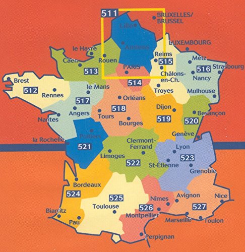 Algopix Similar Product 9 - Michelin Map No 527 Provence Alpes