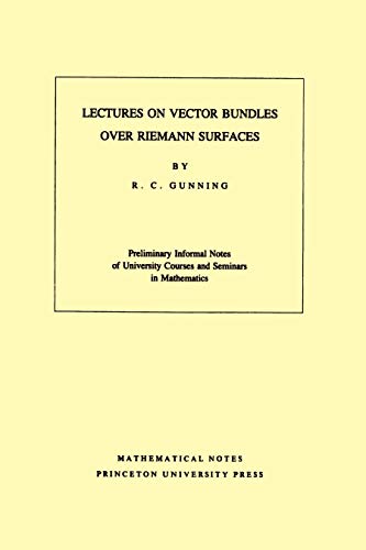 Algopix Similar Product 14 - Lectures on Vector Bundles over Riemann