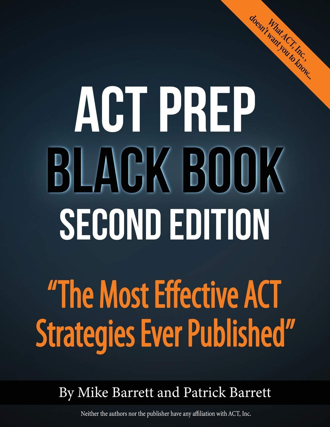 Algopix Similar Product 15 - ACT Prep Black Book The Most Effective