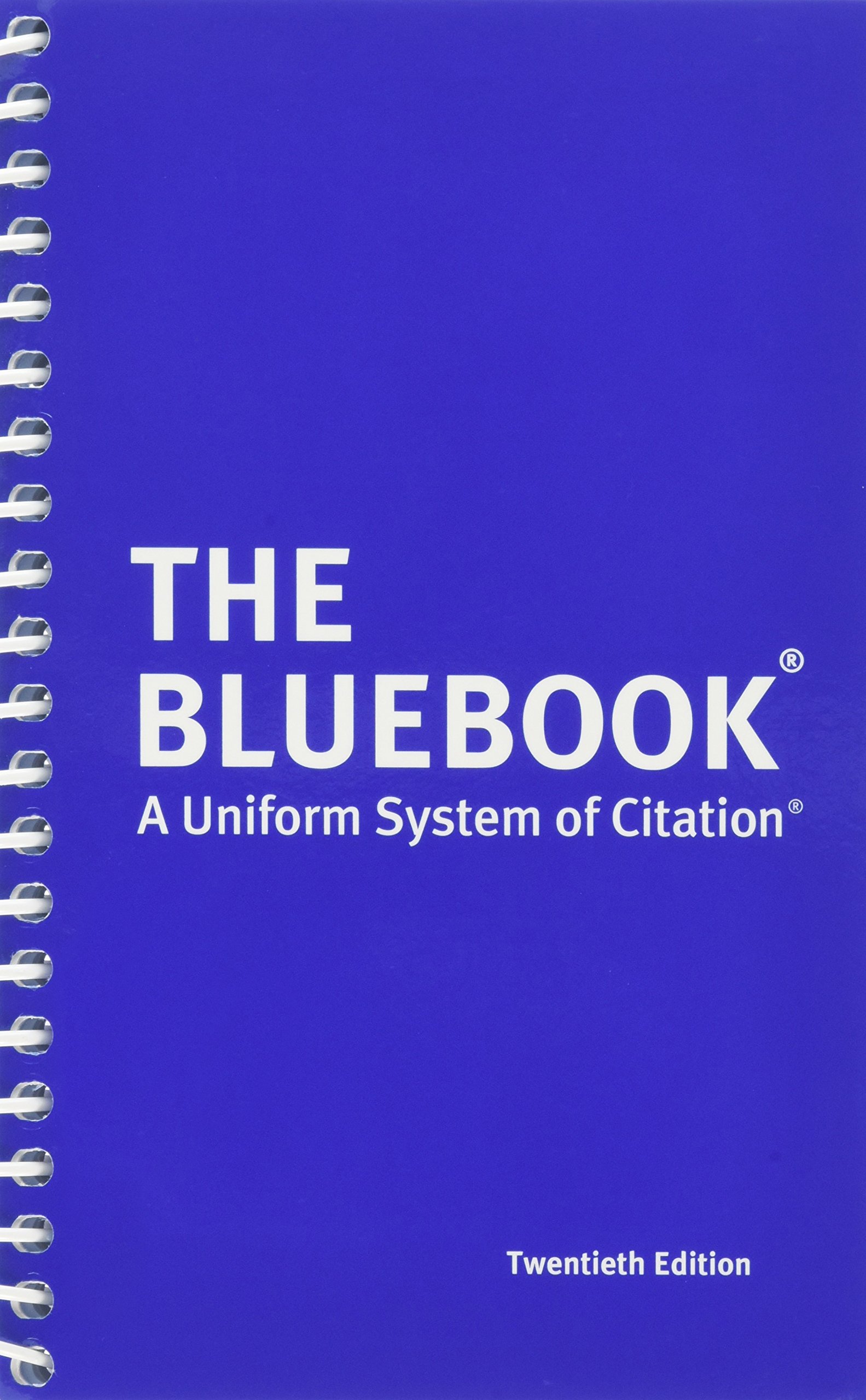 Algopix Similar Product 14 - The Bluebook A Uniform System of