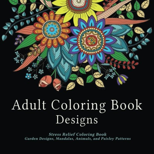 Algopix Similar Product 8 - Adult Coloring Book Designs Stress