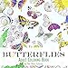 Algopix Similar Product 12 - Adult Coloring Book: Butterflies