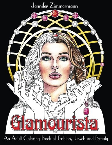 Algopix Similar Product 20 - Glamourista An Adult Coloring Book of