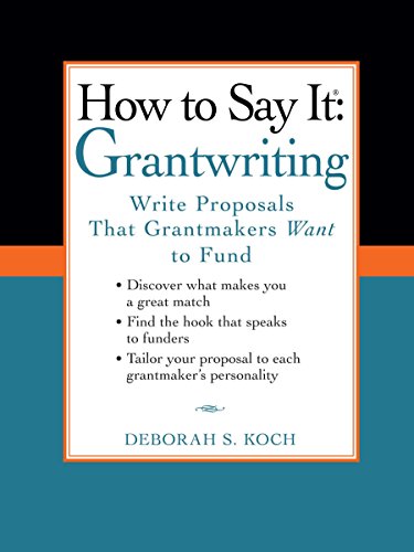 Algopix Similar Product 13 - How to Say It Grantwriting Write