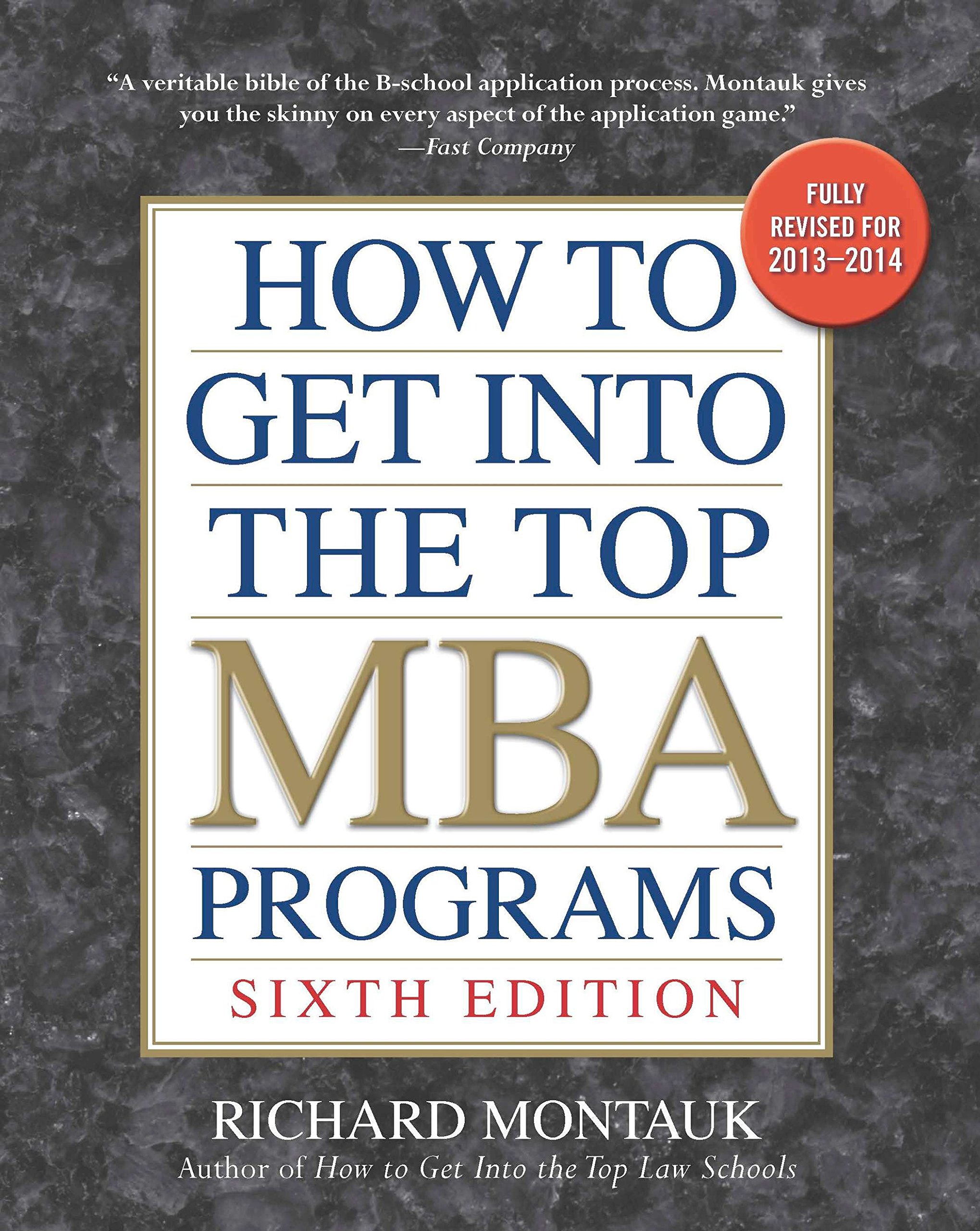 Algopix Similar Product 16 - How to Get Into the Top MBA Programs