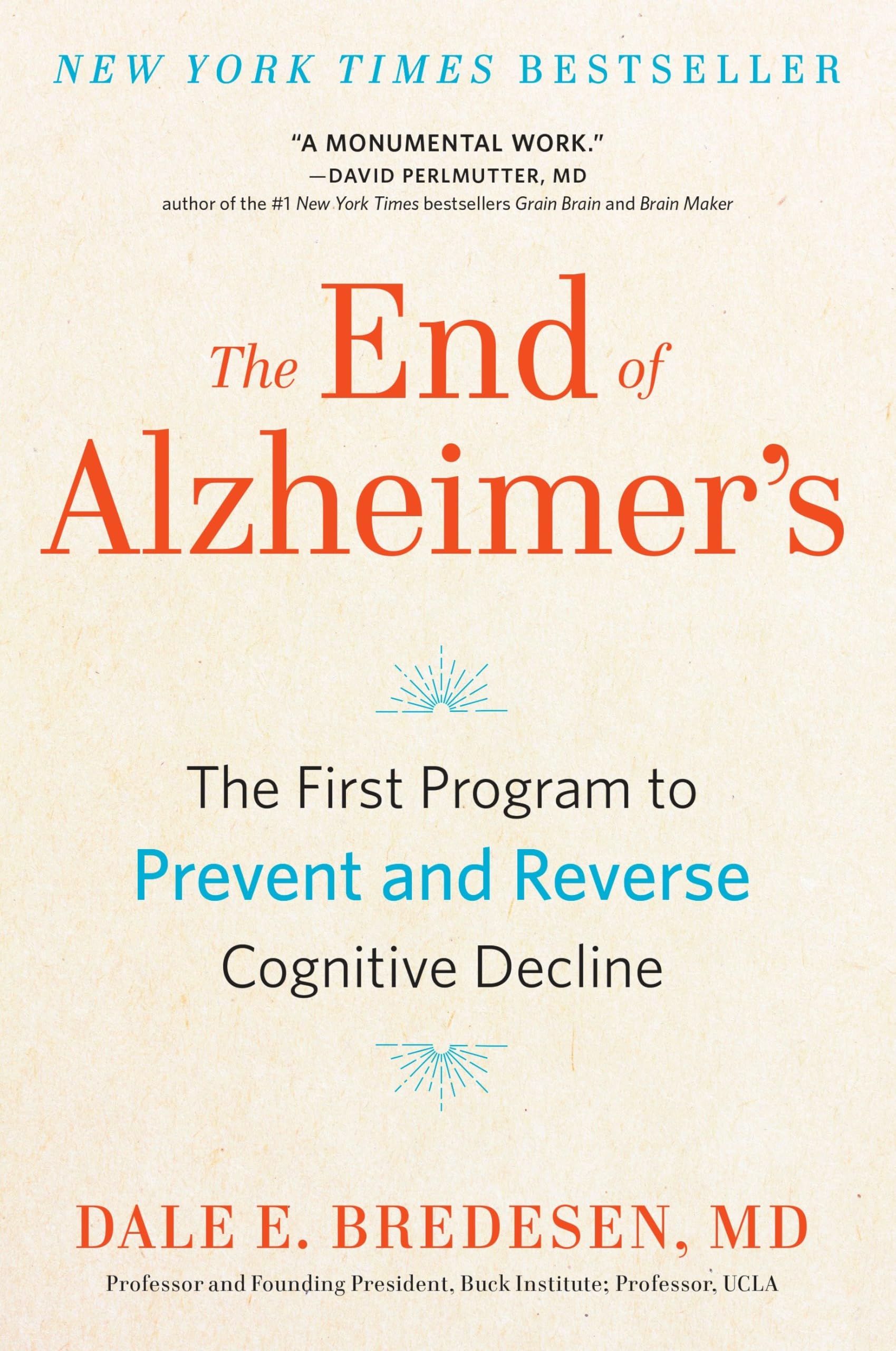 Algopix Similar Product 18 - The End of Alzheimers The First