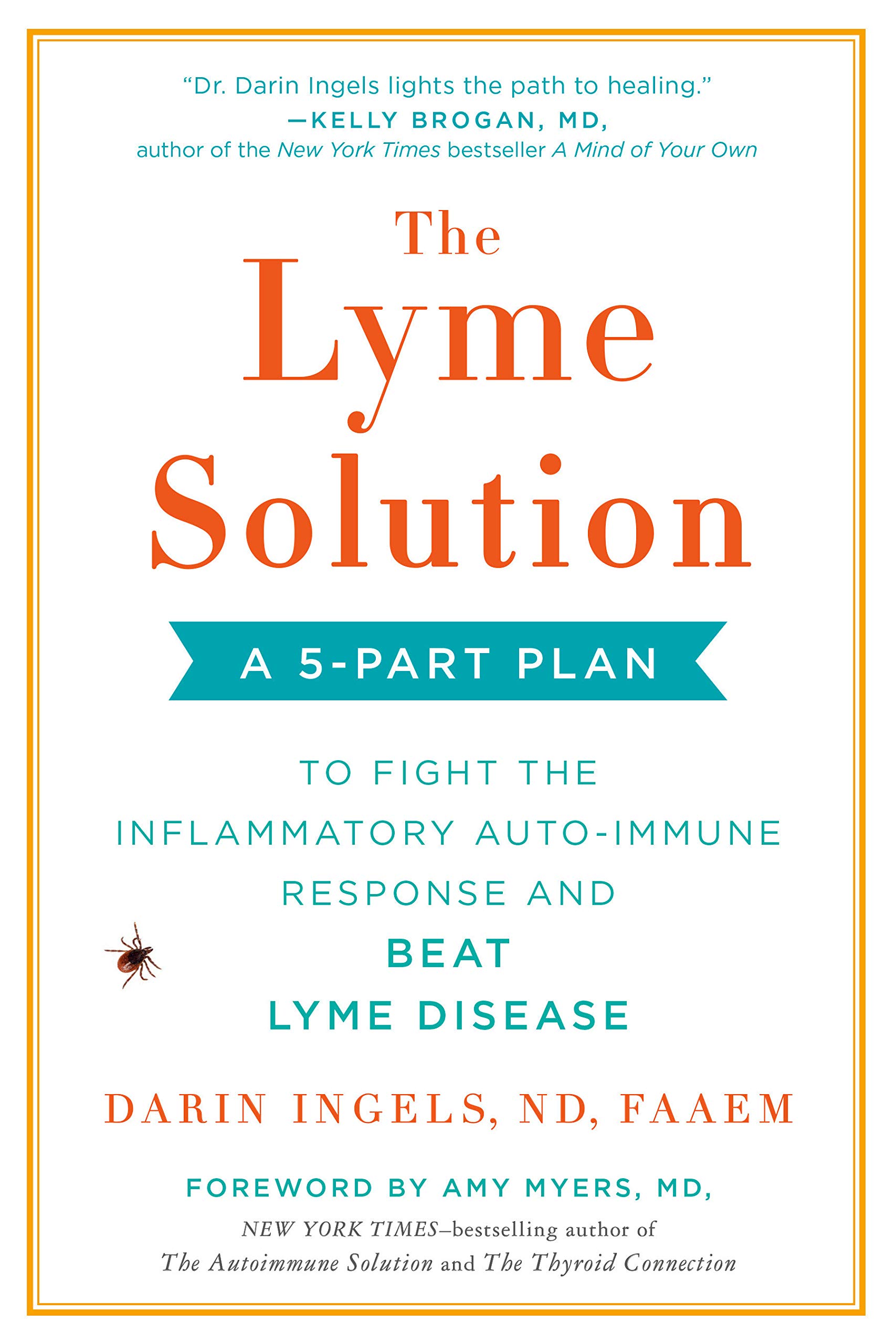 Algopix Similar Product 1 - The Lyme Solution A 5Part Plan to