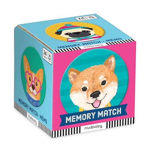 Algopix Similar Product 1 - Mudpuppy Dog Portraits Mini Memory