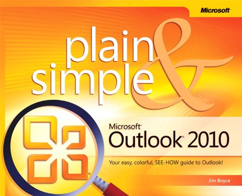 Algopix Similar Product 4 - Microsoft® Outlook® 2010 Plain & Simple