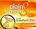 Algopix Similar Product 12 - Microsoft SharePoint 2010 Plain & Simple