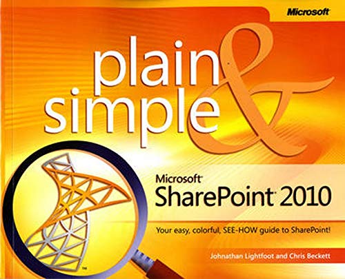 Algopix Similar Product 11 - Microsoft SharePoint 2010 Plain & Simple