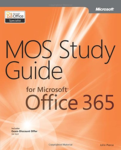Algopix Similar Product 8 - MOS Study Guide for Microsoft Office 365