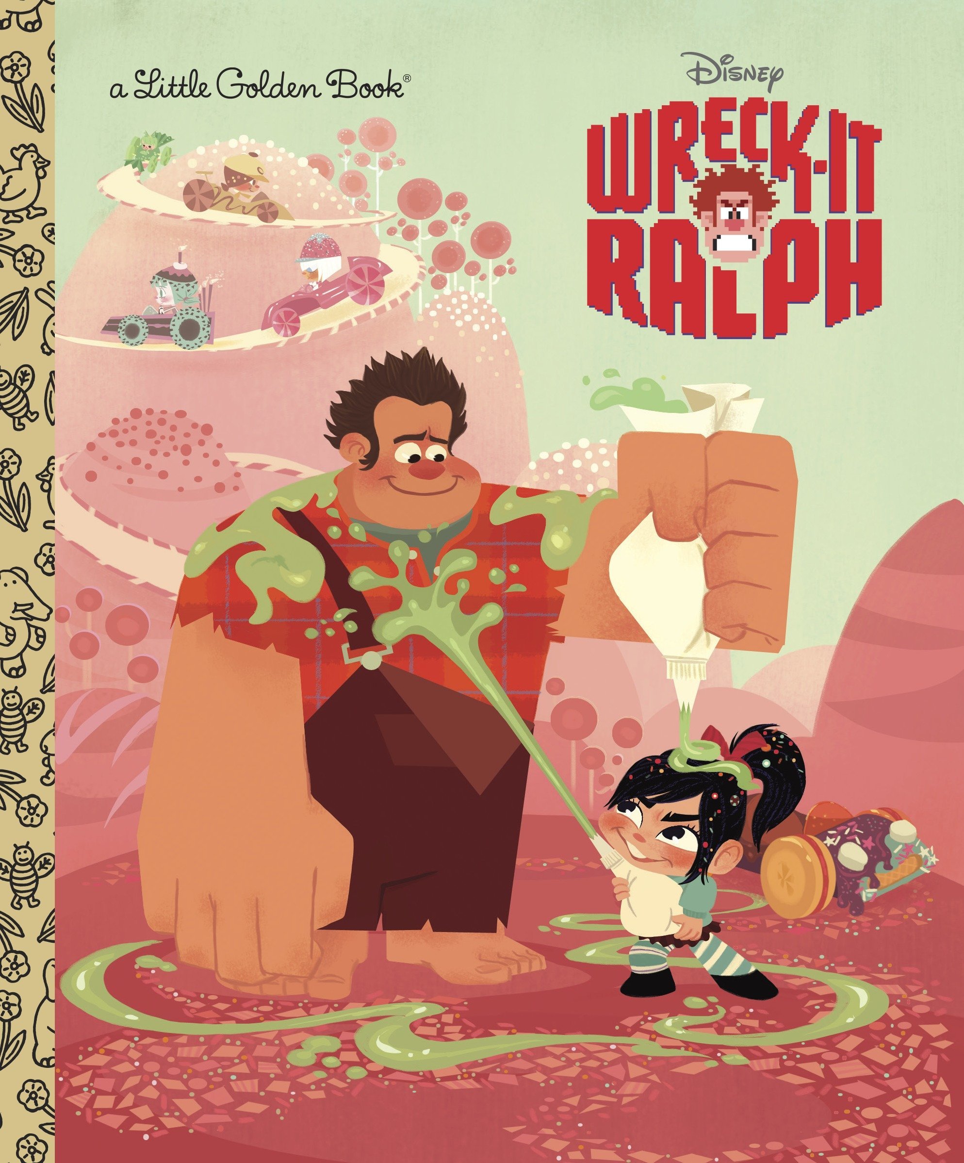 Algopix Similar Product 9 - WreckIt Ralph Little Golden Book